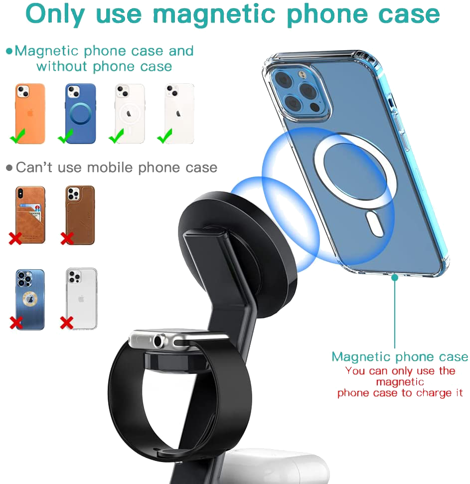 𝟮𝟬𝟮𝟯 𝗡𝗲𝘄 Weetla Wireless Car Charger,Charging Auto-Alignment, Air  Vent 360° Adjustable Auto-Clamping Car Phone Holder Mount Wireless Charging  for